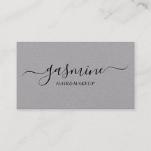Chic Signature Premium Grey and Black Typography