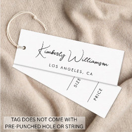 Chic Signature Script Prijs Hang Label