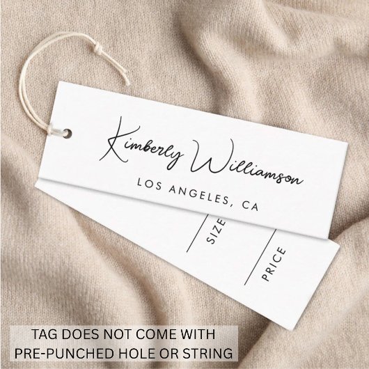 Chic Signature Script Prijs Hang Label