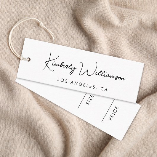 Chic Signature Script Prijs Hang Label