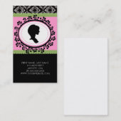 Chic Silhouette Visitekaartjes (Voorkant / Achterkant)