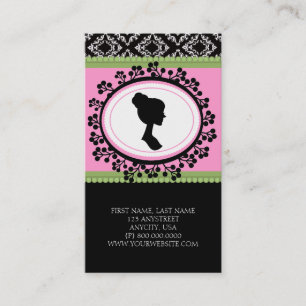 Chic Silhouette Visitekaartjes