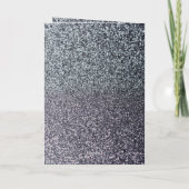 Chic Silver Floral Husband 25e Jubileum Kaart (Achterkant)