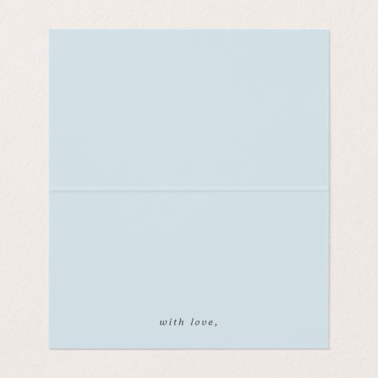 Chic Silver Foil Stripes | Blauwe advieskaarten Visitekaartje (Binnenkant ongevouwen)