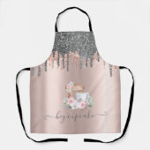 Chic Silver Glitter Drift Mixer Flowers Roos Gold Schort (Voorkant)