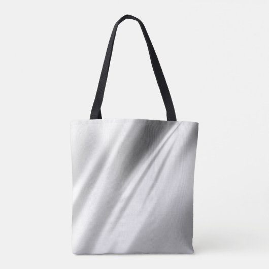 Chic Silver Gold Faux glitter monogram Tote Bag (Achterkant)