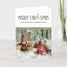 CHIC SILVER MERRY CHRISTMAS ZAKELIJKE VAKANTIE FOT