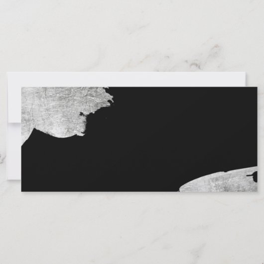 Chic Silver-penseelstreek folie gift certificaat l (Achterkant)