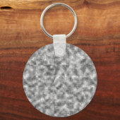 Chic Silver Sparkle Sleutelhanger (Achterkant)