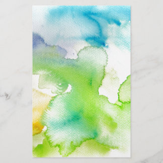 Chic Simple Abstract Waterverf Pattern