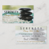 Chic Simple and Clean Spa Card Visitekaartje (Voorkant / Achterkant)