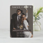 Chic & Simple Bewaar de Datum Kaart (Staand voorkant)