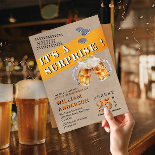 Chic Simple Cheers & Beers Het is een verrassingsf Kaart