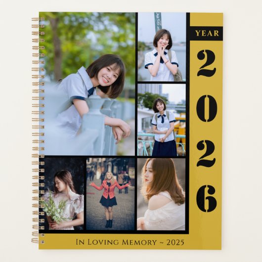 Chic Six Photos Custom Planner for Organization (Voorkant)