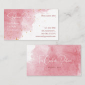 Chic-sjabloon voor visitekaartjes (Voorkant / Achterkant)