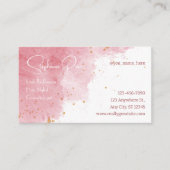 Chic-sjabloon voor visitekaartjes (Voorkant)