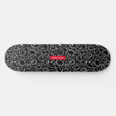 Chic Smelting Face | Smile Pattern Persoonlijk Skateboard (Horizontaal)