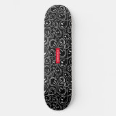 Chic Smelting Face | Smile Pattern Persoonlijk Skateboard (Voorkant)