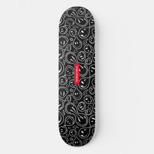 Chic Smelting Face   Smile Pattern Persoonlijk Skateboard