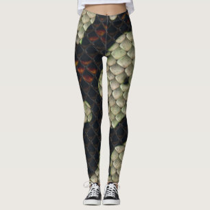 Chic Snake Skin Animal Patroon Leggings