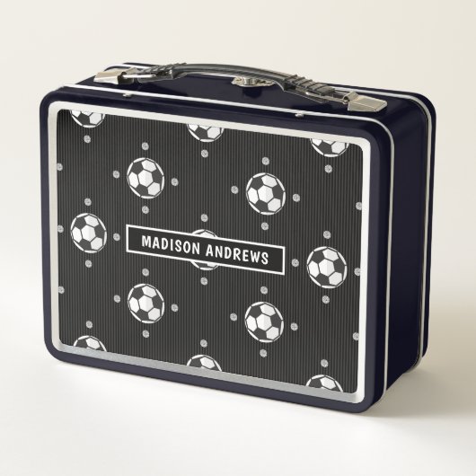 Chic Soccer Football Persoonlijke naam (Achterkant)