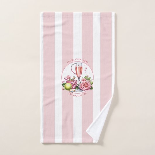 Chic Social Club Tennis Vrijgezellenweekend Handdoek (Handdoek)