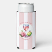 Chic Social Club vrijgezellenweekend Seltzer Blikjeskoeler (Seltzer Voorkant)