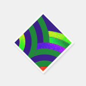 chic sophisticated modern chevrons servet (Hoek)