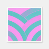 chic sophisticated modern chevrons servetten (Voorkant)
