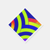 chic sophisticated modern chevrons servetten (Hoek)