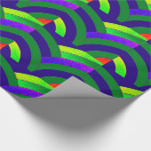 chic sophisticated stylish chevrons cadeaupapier (Hoek)