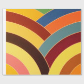 chic sophisticated stylish chevrons cadeaupapier (Vlak)