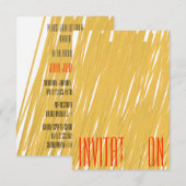 Chic Spaghetti Pasta Italiana diner Uitnodiging (Voorkant / Achterkant)