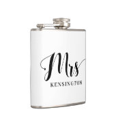 Chic Specialized Mrs Pas getrouwd Typografie Heupfles (Rechts)