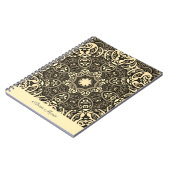 Chic spiraal planner of afspraak book - Mandala Notitieboek (Linkerzijde)