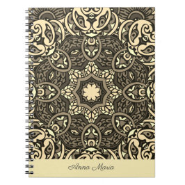 Chic spiraal planner of afspraak book - Mandala Notitieboek