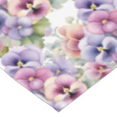 Chic Spring Kleuren Pansy Pansies Tafelkleed (Gekanteld)