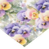 Chic Spring Kleuren Pansy Pansies Tafelkleed (Gekanteld)