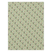 chic spring mint roze floral paris eiffel tower tafelkleed (Voorkant)