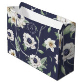 Chic Spring Waterverf Bouquet Groot Cadeauzakje (Voorkant Gekanteld)