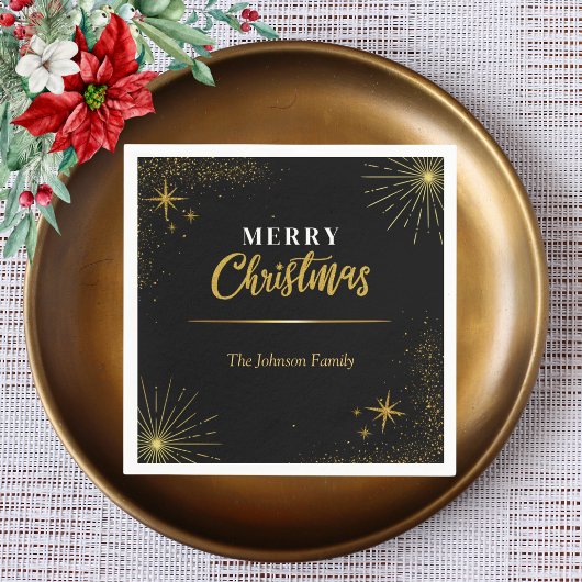 Chic Stars Kerstfeest Servet