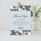 Chic Stars Verrassing Pensioenfeest 2025 Bedankkaart (Staand voorkant)