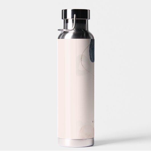 Chic stenen marmer gepersonaliseerd waterfles (Rechts)