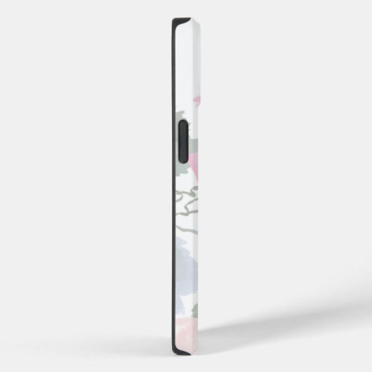 Chic Stijlvolle Roze Bloemen Case-Mate iPhone Case (Achterkant / Rechts)