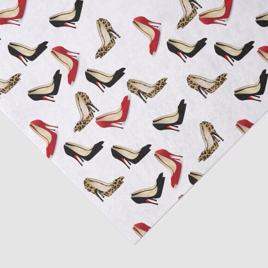 Chic Stiletto heelt tissuepapier (Detail)