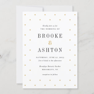 Chic Stippen Editable Color Modern Wedding Invitat Bedankkaart