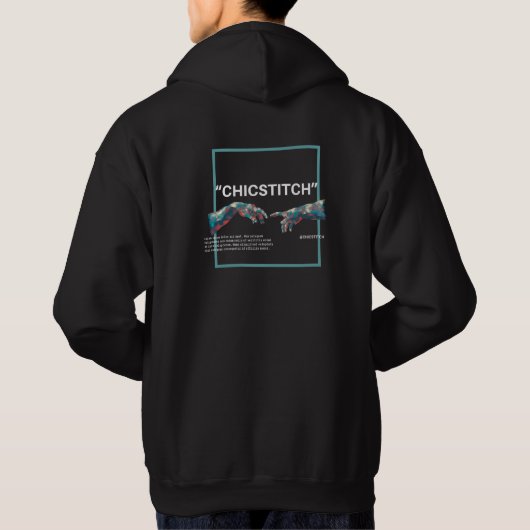 Chic Stitch Handen Hoodie (Achterkant)