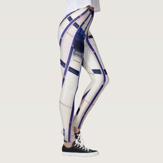 Chic Stripe "Live-in"-Leggings Leggings (Rechts)