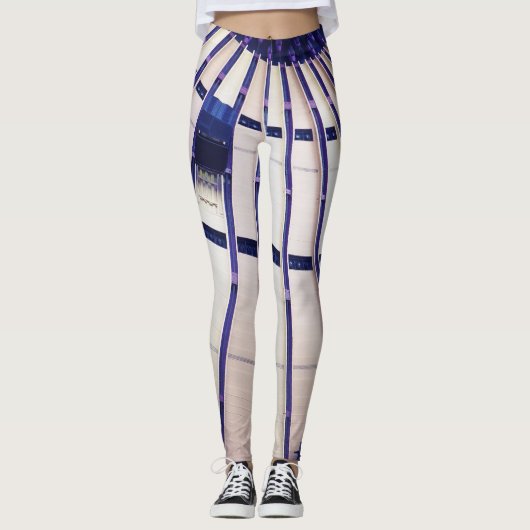Chic Stripe "Live-in"-Leggings Leggings (Voorkant)