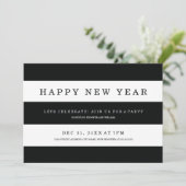Chic Stripes van Origami Prints Nieuwe jaren nodig Kaart (Staand voorkant)
